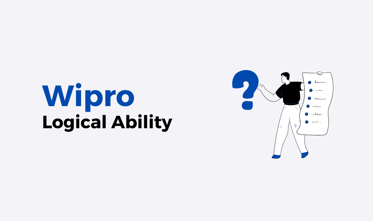 Wipro Logical Ability Previous Year Questions
